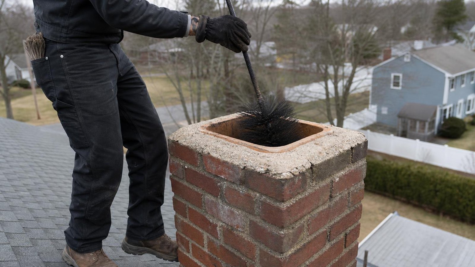 Tevik Chimney Services — chimney sweep & inspection near you